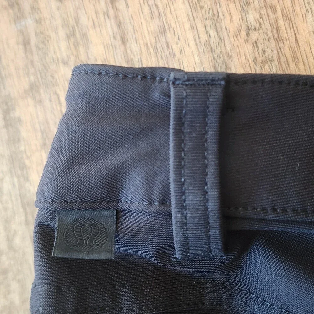 Lululemon Pants Mens 30 Black Chino ABC 5 Pocket Technical Stretch Casual Travel